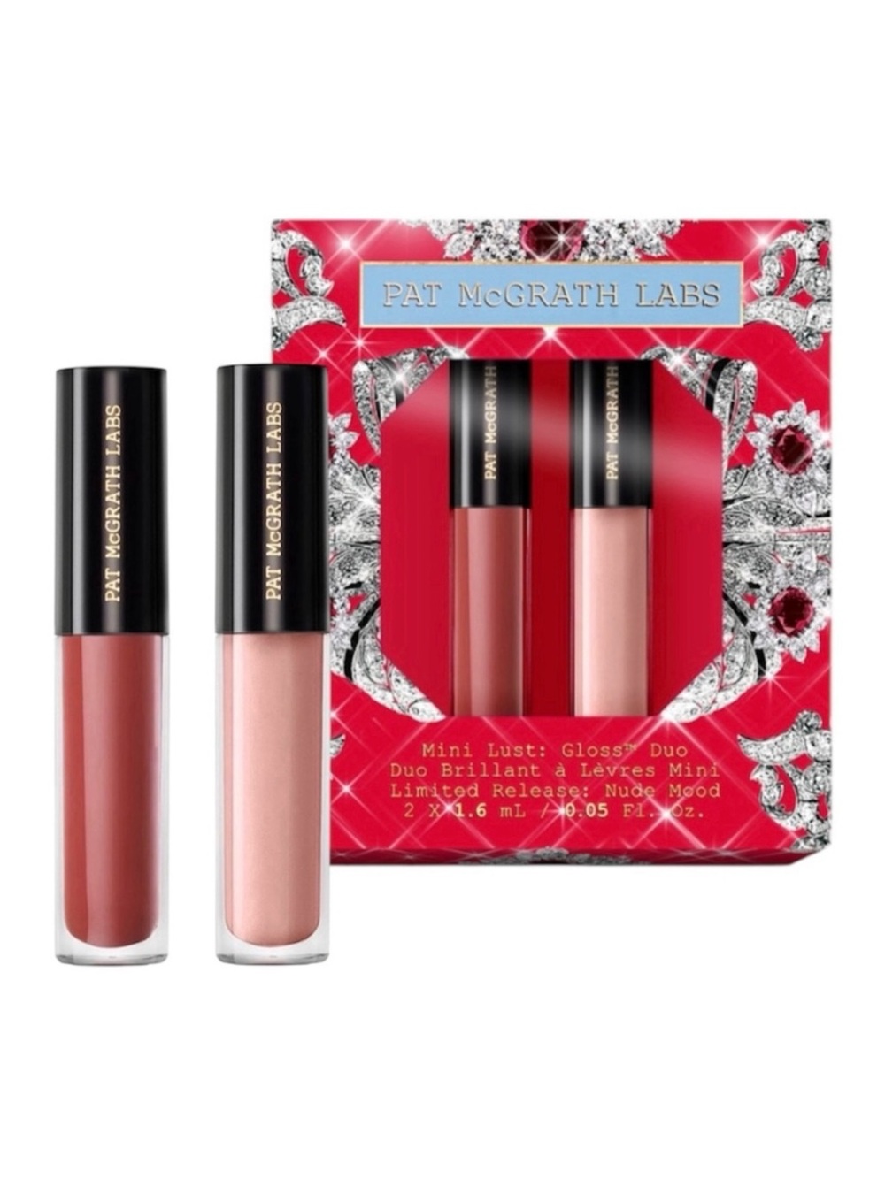3/$40 Pat McGrath Labs Mini Lust: Gloss Duo Nude Mood